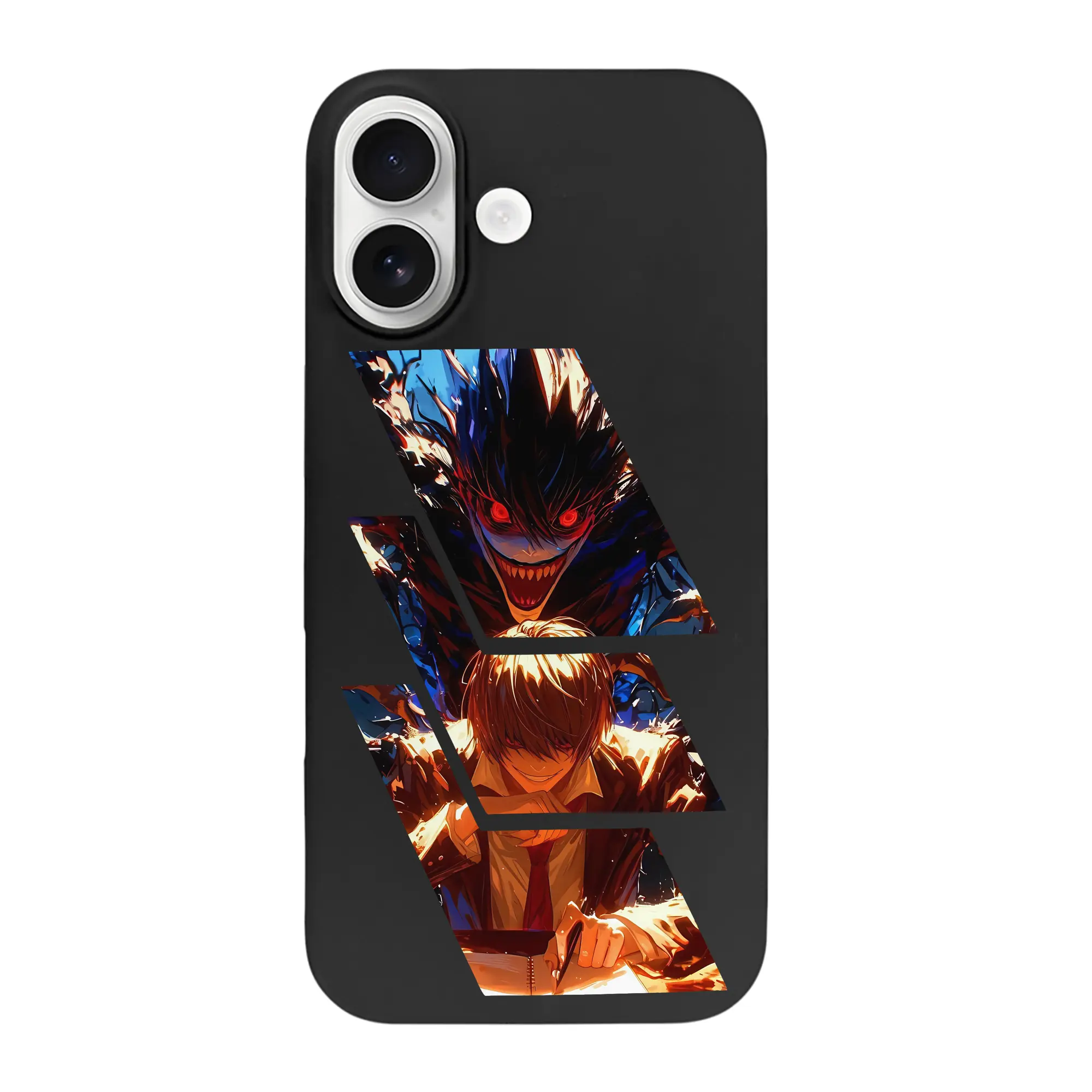 デスノート グッズ,夜神月 - iPhone 17 シリーズ シリコンケース 薄型 耐衝撃 指紋防止 ソフトタッチカバー 精密フィット 傷防止 保護ケース iPhone 17/17 Air/17 Pro/17 Pro Max 対応